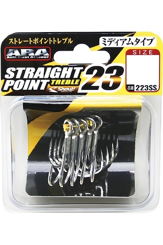 Shout Straight Point 23 Silver Üçlü İğne 4
