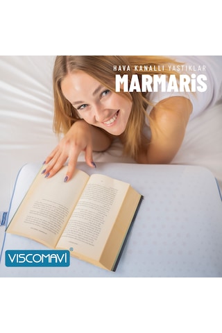 Marmaris Hava Kanallı Ortopedik Visco Yastık