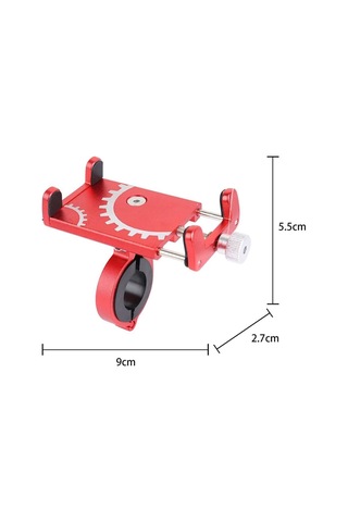 Telefon Tutucu Gezinme Braketi Motosiklet Alüminyum Alaşım Bisiklet Bisiklet Telefon Gps Stand Acid Yeşili