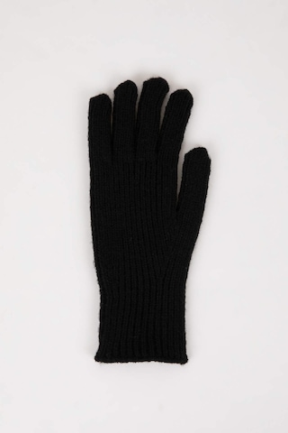 DeFacto Kadın Fonksiyonel Triko Eldiven C6839AX24WNBK23 Siyah