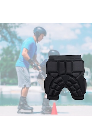 Çocuk Kalça Koruma Pedi Yastıklı Koruyucu Yastıklı Kalça Koruması Siyah