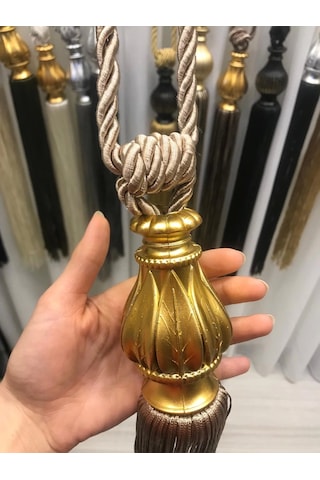 Nivemeshome Krem Saçaklı Tavan Toplama Braçol Krem