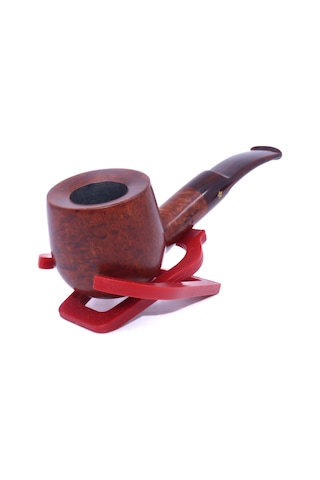 Şahin Sarı Yıldız Bent Pot Mod Ban 3 9mm. Filtreli Akrilik Saplı Pipo 237215