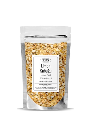 Tos The Organic Spices Limon Kabuğu 500 G Citrus Limon Tos The Organic Spices Limon Kabuğu 500 G Citrus Limon