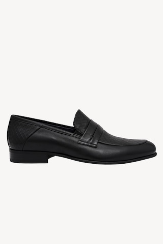 Ysf Erkek Siyah Klasik Loafer Ayakkabı