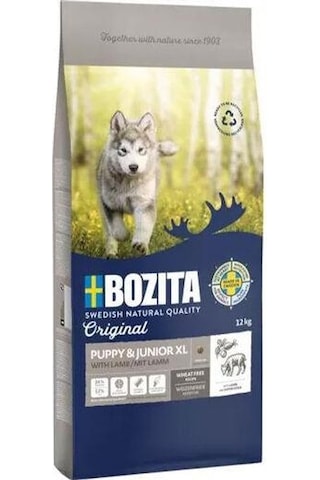 Bozita Original Büyük Irk Yavru Köpek Maması Kuzulu 12 Kg