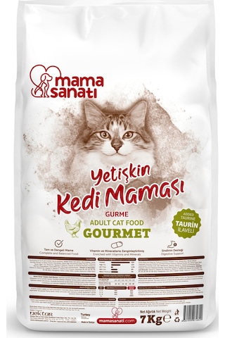Mama Sanatı Gurme Yetişkin Kedi Maması 7 KG Mama Sanatı Gurme Yetişkin Kedi Maması 7 KG
