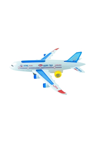 Oyuncak Uçak A380 Işıklı Sesli 30 Cm