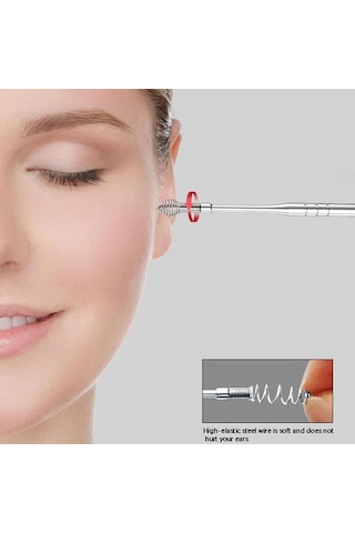 Gümüş Fonken 6 Adet Kulak Temizleyici