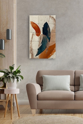 Modern Taş Tablo- Duvar Dekoru 30x50cm