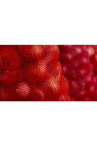 45x75 Soğan Patates Ceviz Çuvalı 1000 Adet Kırmızı Polimer File Çuval