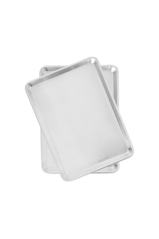 Nordicware Orta Boy Fırın Tepsisi 2 Li Set Gri