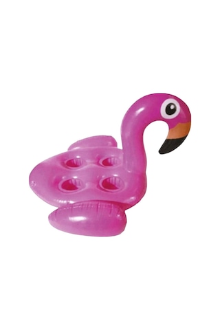 Flamingo Şekilli 4'lü Bardaklık - 1909044 Lisinya Çok Renkli