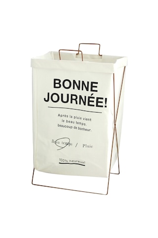 Cbtx 52 L Katlanabilir Çamaşır Sepeti Demir Raf Pamuk Keten Kirli Giysiler L Bonne Diğer