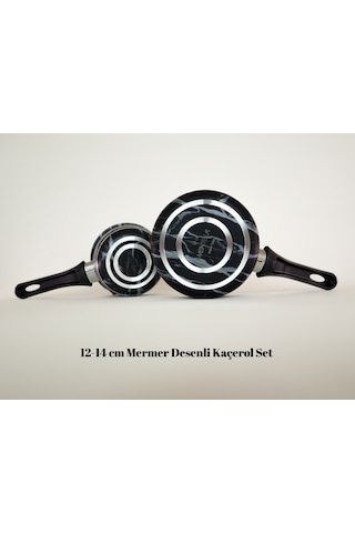 Bonera Montella Vi Vo 2'li Cezve Seti 12-14 Cm
