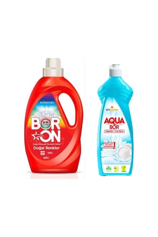 Doğal Mineralli Çamaşır Deterjanı Renkliler İçin 26 Yıkama+ 1 Adet 650 Ml Bulaşık Deterjanı 74933495