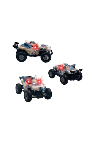 Uzaktan Kumandalı Şarjlı Offroad Canavar Oyuncak Araba Çok Renkli