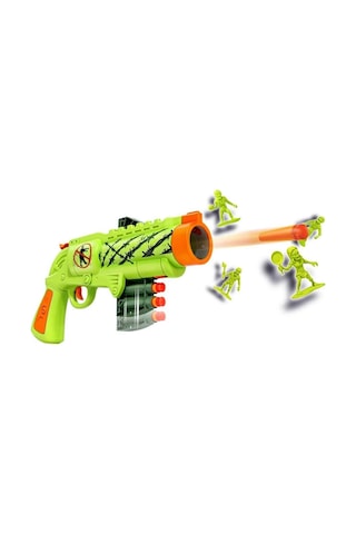 Zombie Hunter 9 Mermili Sünger Dart Atan Silah 31 Cm