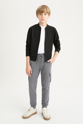 Ahengim Erkek Çocuk Basic Kargo Cepli Jogger Paça Okul Eşofman Altı Ak2322-1 Gri