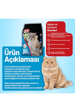Somonlu Kısırlaştırılmış Kedi Maması - 12 Adet