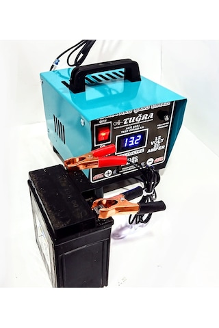Tuğra 12 Volt 20 Amper Dijital Akü Şarj Cihazı