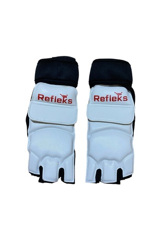 Refleks Spor Taekwondo 3 Parmak Ayaküstü Koruyucu Tekvando Beyaz