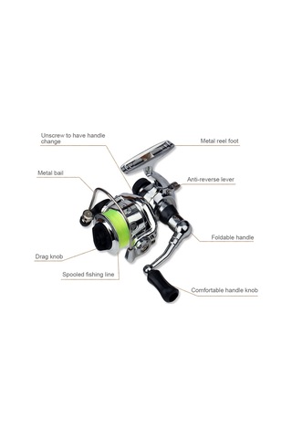 Folinda Mini Cep Boyutlu Mavi 1 Metre Cam Çelik Fiber Olta Kamışı Ve Makine Seti - Hafif, Dayanıklı, Taze Ve Tuzlu Su İçin Uygun