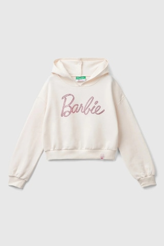 United Colors Of Benetton Kız Çocuk Sweat 3j68c204c Ekru Ekru