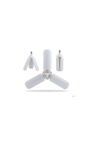 Ultra Güçlü 3 Kollu Led Ampul 45w 5000 Lümen Beyaz Işık Aydınlatma Lambası