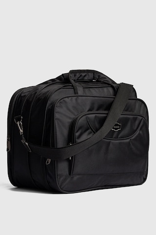 15.6" İnç Körüklü Evrak Bilgisayar Notebook Laptop Çantası Kse01 Siyah Siyah