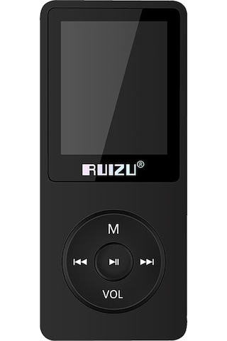 Maiyame Ruızu X02 Spor Mp3 Çalar 16gb Siyah - Ses Kaydı Fonksiyonu, Dokunmatik Ekran Ve Kaliteli Ses Performansı