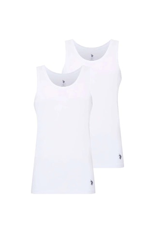 U.S. Polo Assn. Erkek 80441 Beyaz 2 Li Atlet