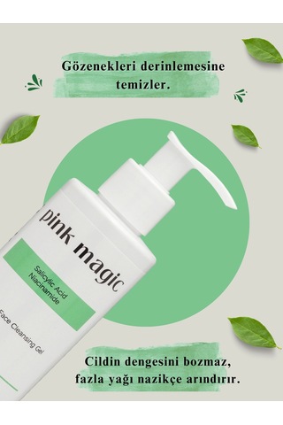 Pink Magic Arındırıcı Yüz Temizleme Jeli 200 ML