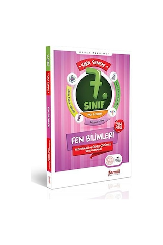 Formül Yayınları 7. Sınıf Sıra Sende Fen Bilimleri Alıştırmalı Ve