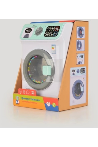 Dokunmatik Ekranlı Ve Sesli Oyuncak Çamaşır Makinesi - Lc-30998