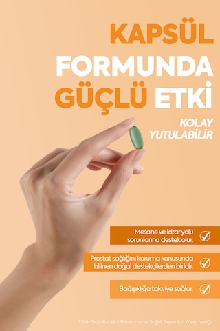 Bal Kabağı Çekirdeği Yağı Softjel 90 Kapsül 1300 Mg