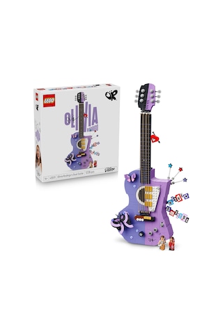 LEGO® Editions Olivia Rodrigo’nun İki Renkli Gitarı 43031 - 14 Yaş ve Üzeri için Minifigür İçeren Oyuncak Yapım Seti (1228 Parça)