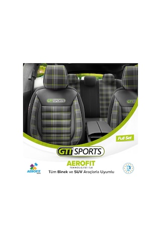 Otom Gti Sports Design Ekstra Destekli Oto Koltuk Kılıfı 553166328
