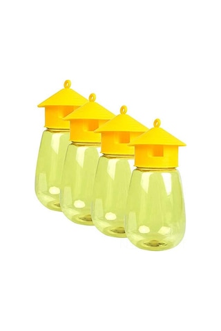 Ruicoo Meyve Sinek Tuzağı Plastik 20x10 Cm - 4 Adet Sinek Yakalama Aleti