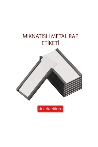 Mıknatıslı Raf Etiketi