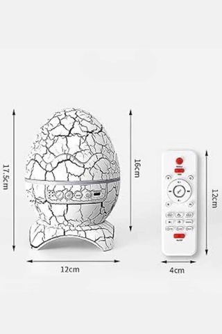 Mey İthalat Gece Lambası Yumurta Işık Speaker Yeni Nesil Dinozor Yumurtası Görünümlü Çok Renkli 52141876