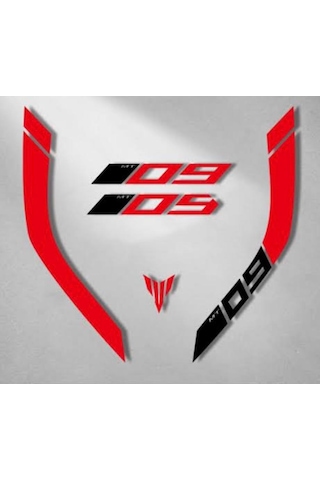 YAMAHA MT 09 DEPO VE YAN STİCKER YAMAHA MT 09 DEPO VE YAN STİCKER