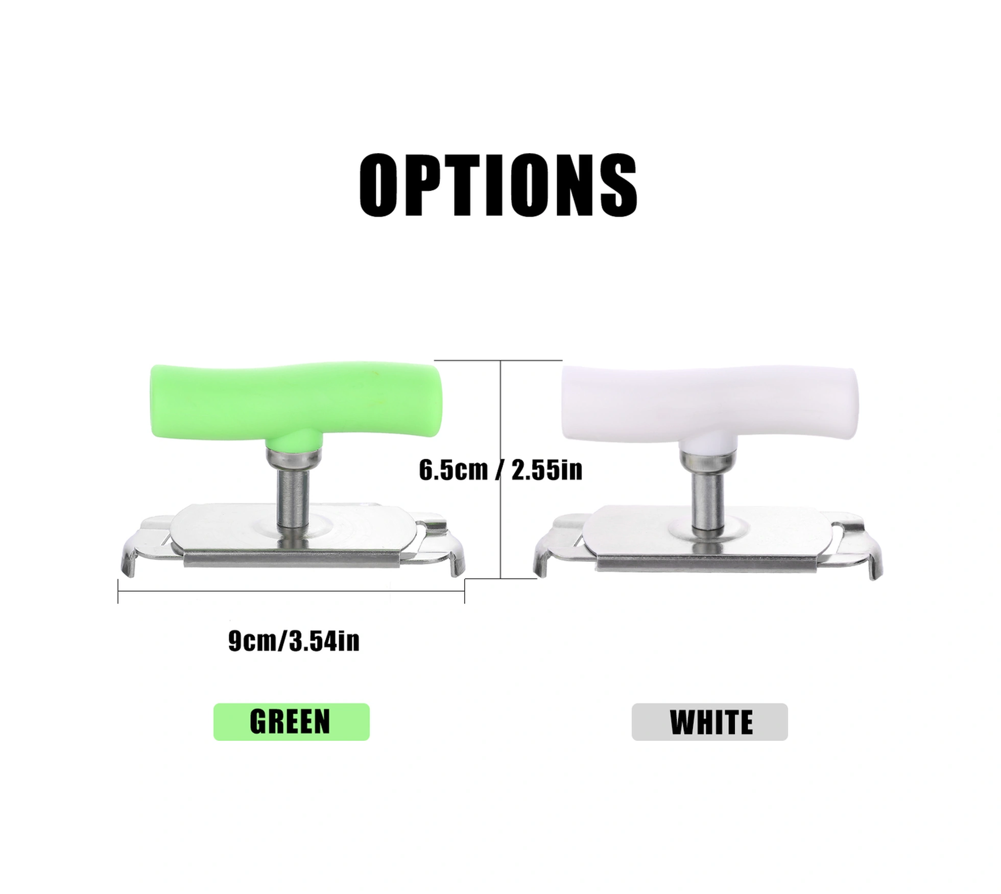 Folinda Stainless Steel Kavanoz Açıcı - Zor Kapakları Kolay Açar - Çocuk Ve Yaşlı Dostu Mutfak Gereci - Beyaz Beyaz