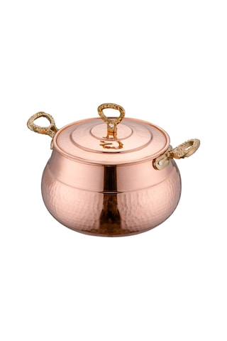 Emsan Göbeklitepe Bakır Güveç Tenceresi 18 Cm Bakır