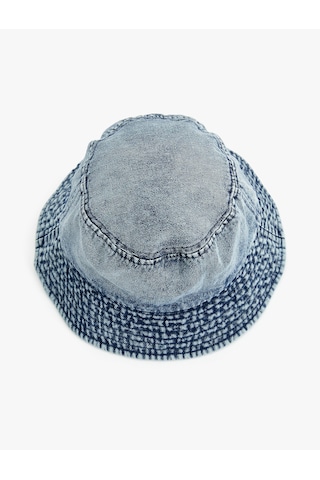 Koton Bucket Şapka Yıkamalı Mavi 4sam40050aa Mavi