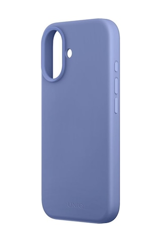 Apple Uyumlu iPhone 16 Lino Hue Serisi Magsafe Özellikli Magclick Hibrit Silikon Silicore Koruyucu Kılıf Blue