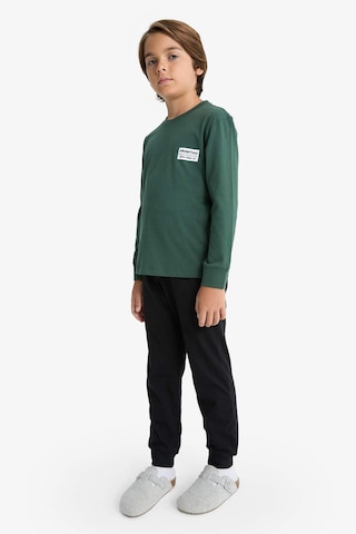 Defacto Erkek Çocuk Pijama Takımı Baskılı Uzun Kollu Üst Uzun Alt F3346a825wngn438 Yeşil