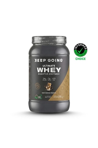 Keep Going Kahve Aromalı Whey Protein Konsantre + Sindirim Enzimleri Porsiyon Başına 24 G Protein Ve Espresso Enerjisi Pazarnaa