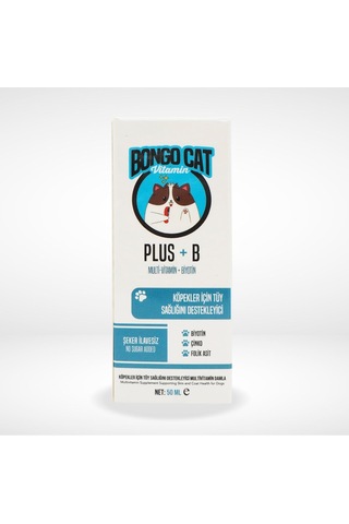 Plus +b For Dogs - 50ml Köpekler Için Tüy Sağlığı Tamamlayıcı Damla
