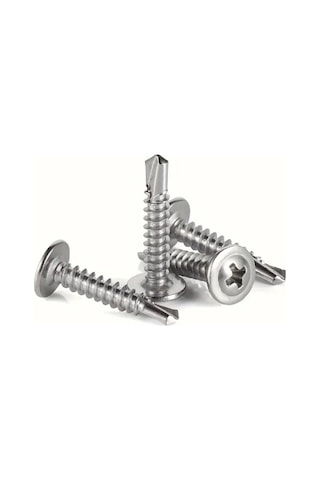 Pul Başlı Rysb Matkap Uçlu Sac Vidası 3.9x13 Mm 50 Adet